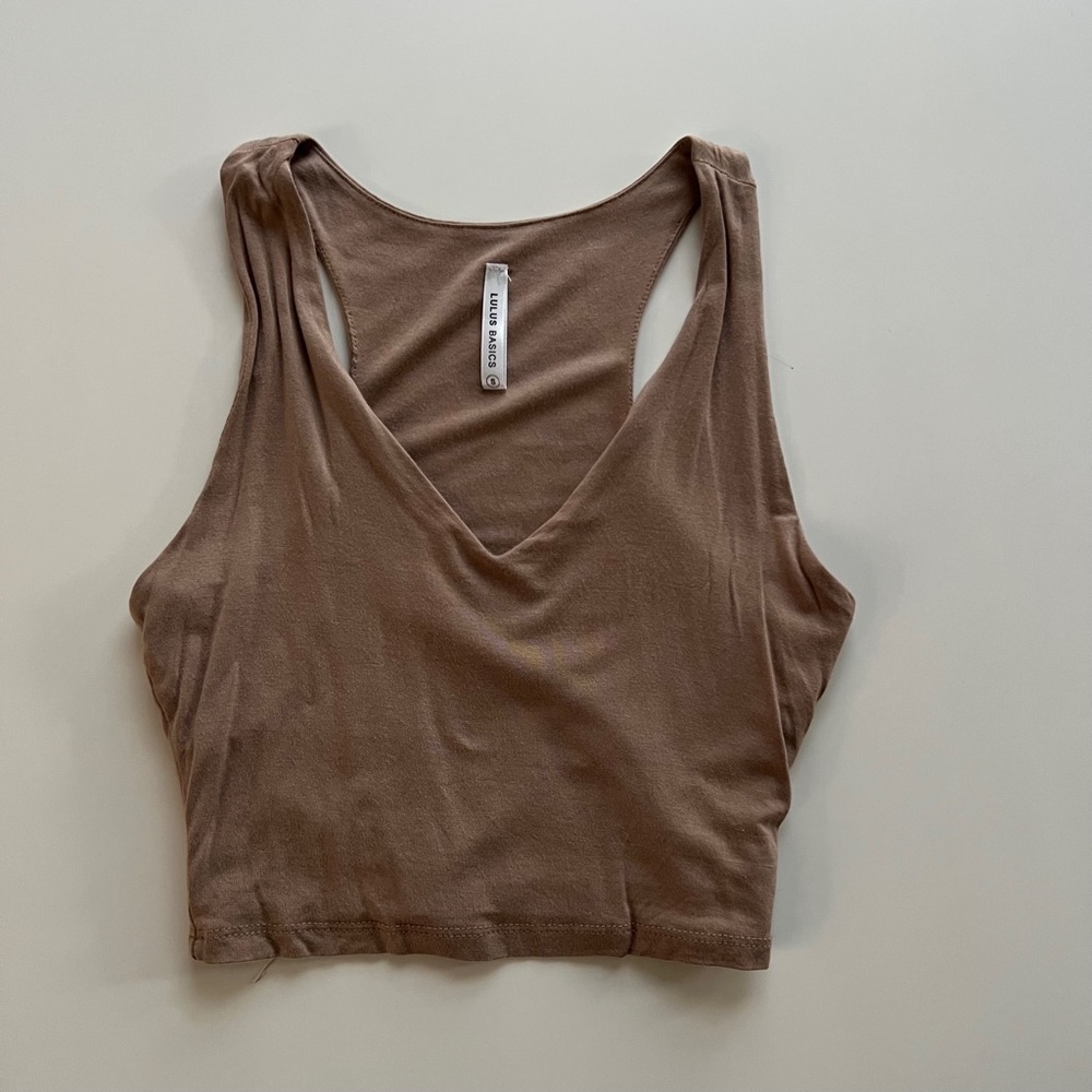 Lulus basic crop top